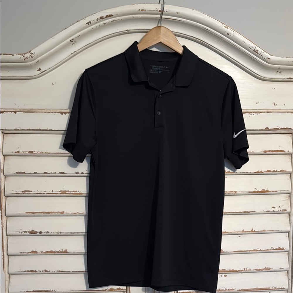 Nike Black Polo Golf Shirt